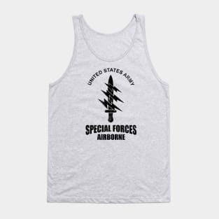 US Special Forces Airborne (distressed) Tank Top